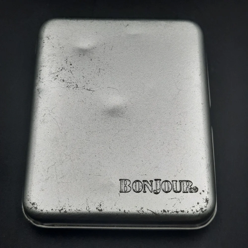 Bonjour Wine Thermometer Kit in‎ Metal Case with Temperature Guide